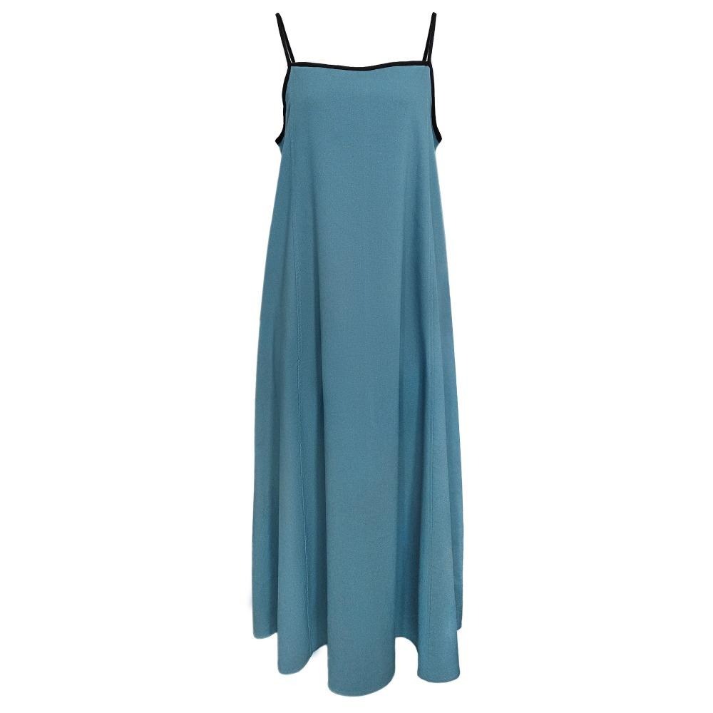 2025春夏新款欧美女装亚马逊速卖通热卖时尚休闲含口袋吊带连衣裙