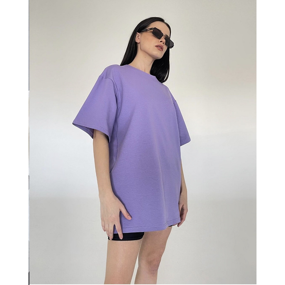 Women's Summer Solid Color T-Shirt Short Sleeve Crew Neck Loose Fit Basic Tee Comfort Casual Loose Fit Trendy Blouse Top for Daily Wear Casual Outing Clothing