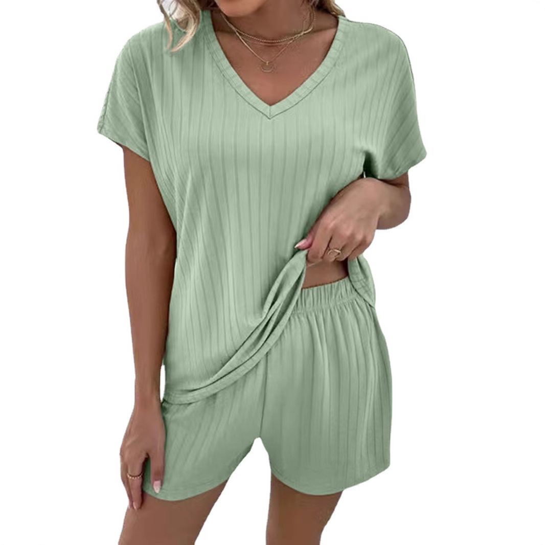 女装针织休闲居家两件套装女