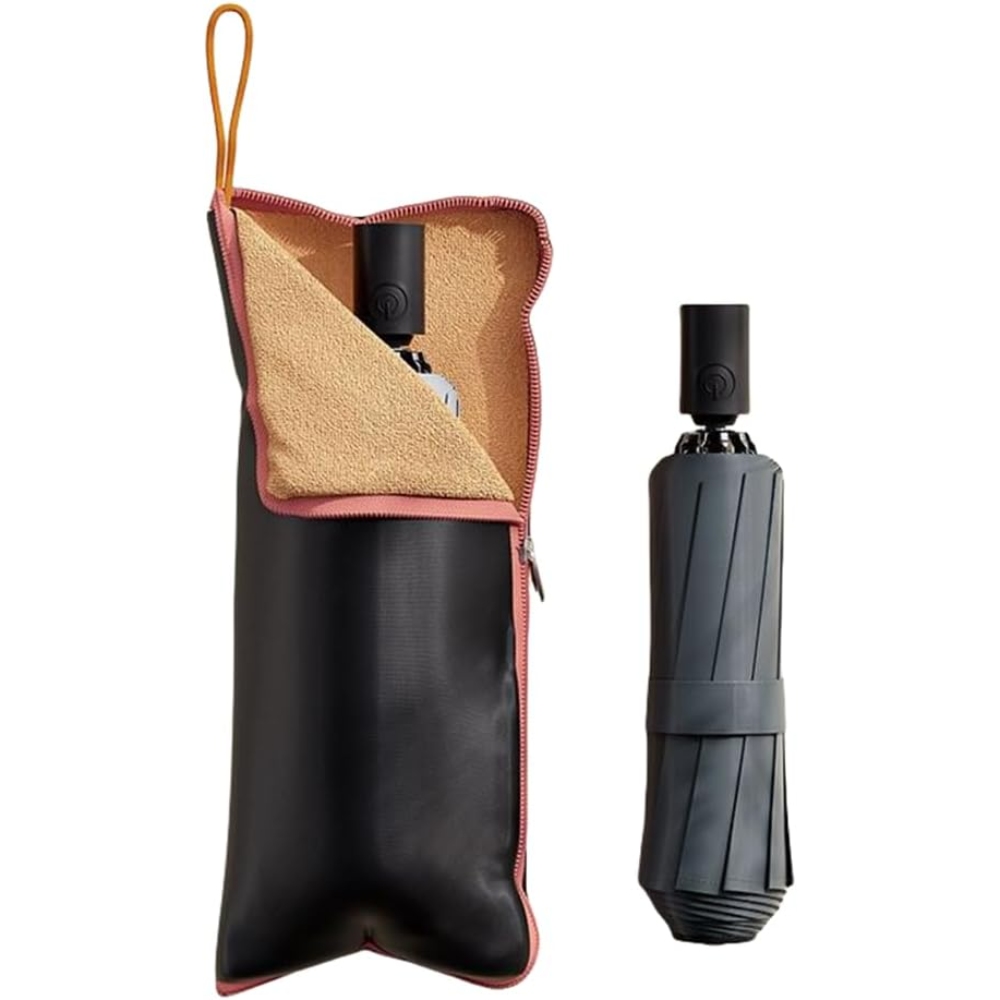 防水雨伞收纳袋 - 快速干燥吸水，多功能悬挂袋，适用于折叠式雨伞和太阳伞