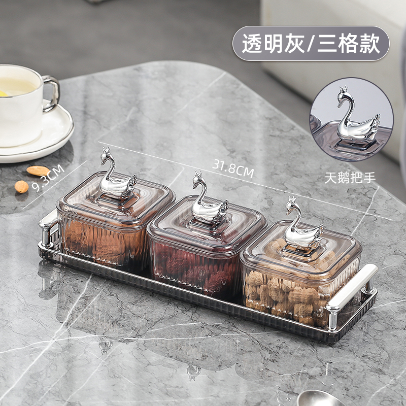 Swan dried fruit box/fruit plate