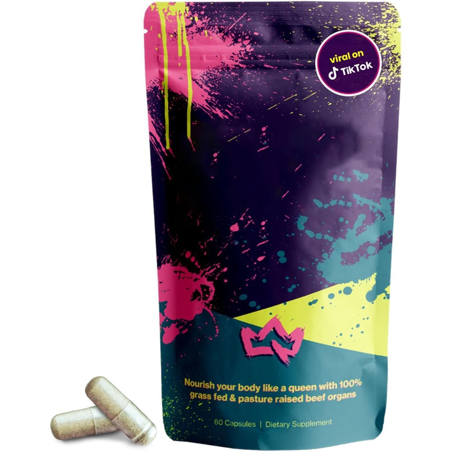 Spot Cross-border Exclusive Supply TK Hot-selling Primal Queen Capsules OE M Female Balance Capsules