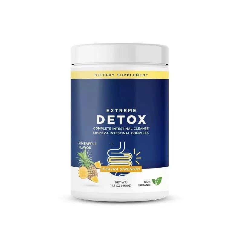 TK亚马逊热销天然肠道菠萝清洁粉剂Natural Detox Powder瓶装现货