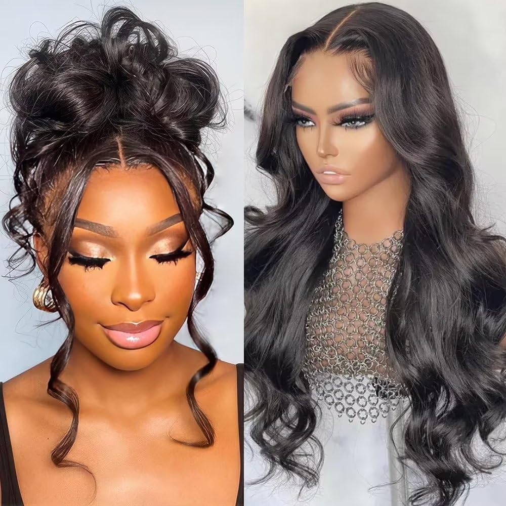 360 蕾丝Body Wave真人发头套自然色 150%密度			