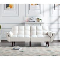 【RYS101】【自提&一件代发】【海外仓发货】【Small Parcel快递件】- 74.4” Futon Sofa bed