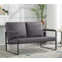 【德国】【RYS120A-2】【自提&一件代发】【海外仓发货】-Metal Frame Loveseat