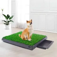 Dog Toilet Training Artificial Grass Mat Pet Cat Toilet Training Mat Dog Toilet Tray Lawn