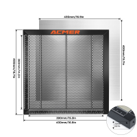 ACMER E10 430*400mm laser honeycomb bed