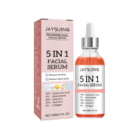 5 in 1 facial essence, moisturizes the skin, tightens, fades spots and acne, and beautifies the skin.