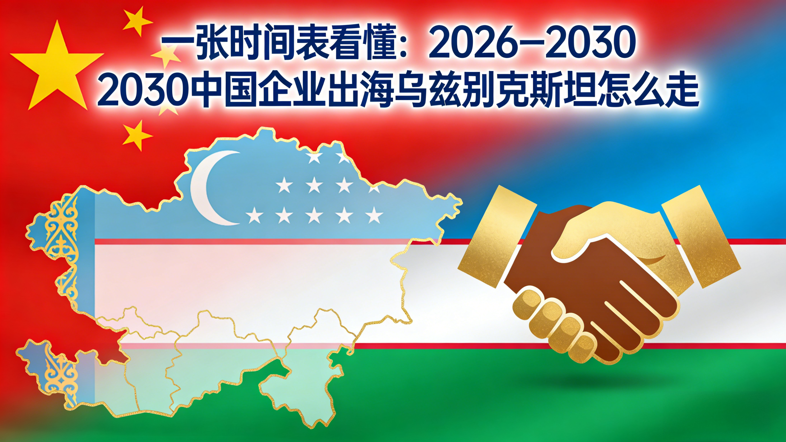 抢占中亚桥头堡：一张时间表看懂2026-2030中国企业布局乌兹别克斯坦全攻略!