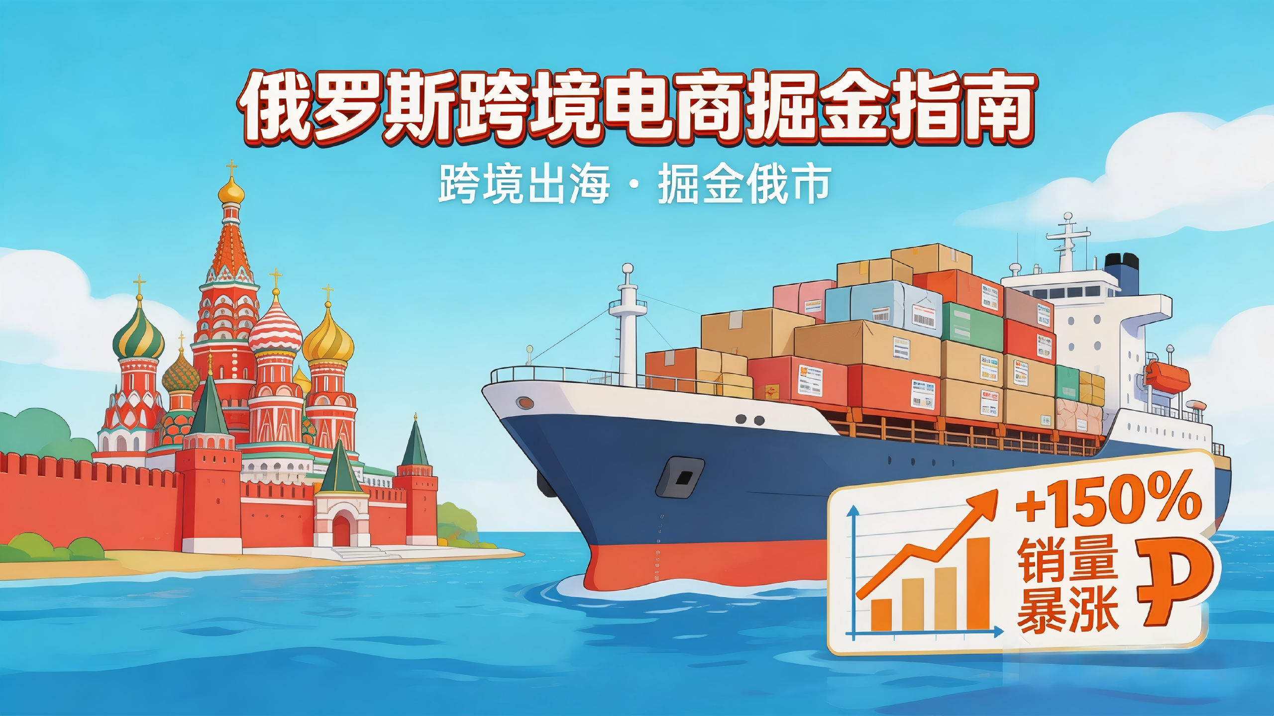 5大维度+3个月入局指南：2026俄罗斯跨境电商，新手也能快速爆单！
