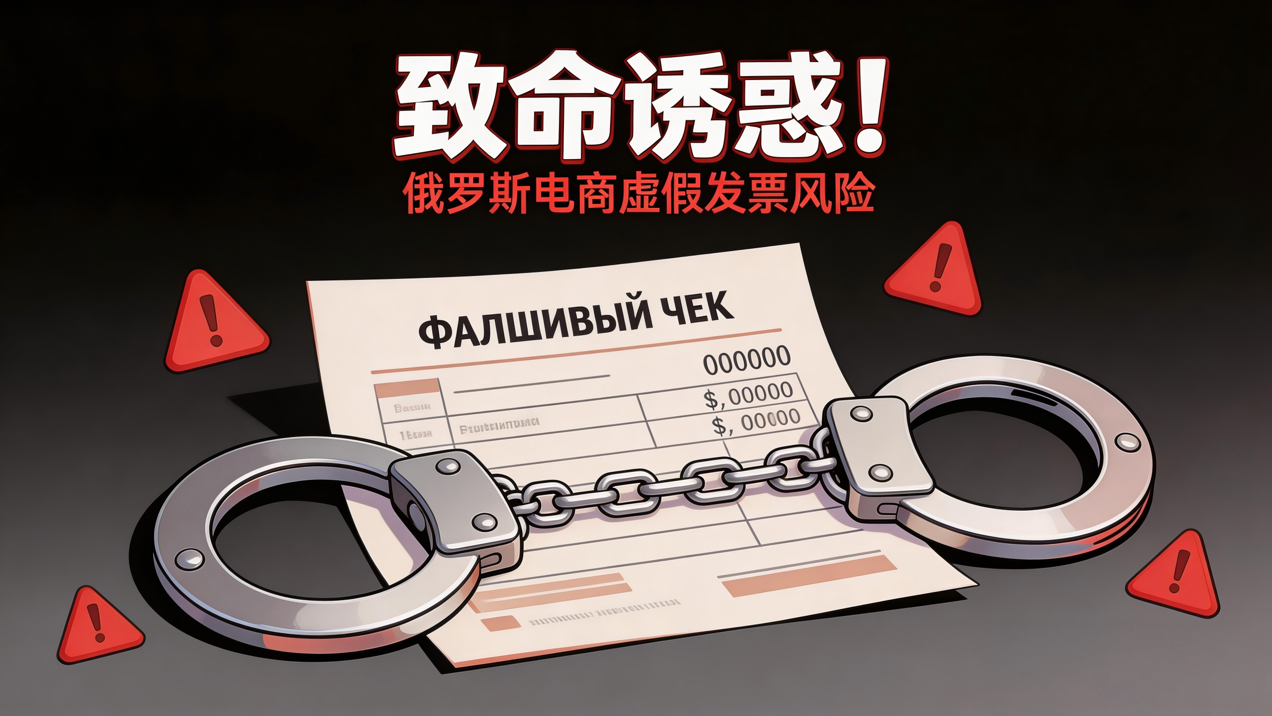 致命诱惑！一张“普票”10%开票费，却让你随时倾家荡产？揭秘俄罗斯电商“真票”稀缺背后的财富密码！
