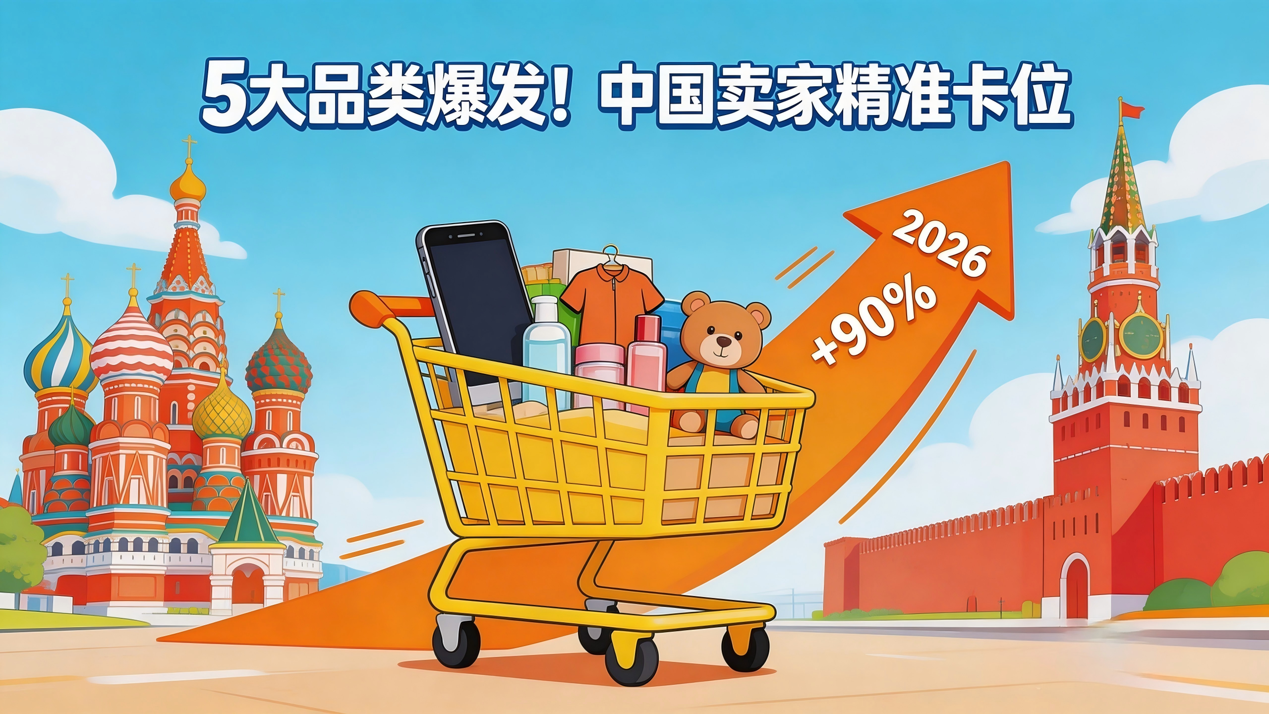 5大品类爆发！汽摩配件增长190%，2026俄罗斯电商红利，中国卖家如何精准卡位？