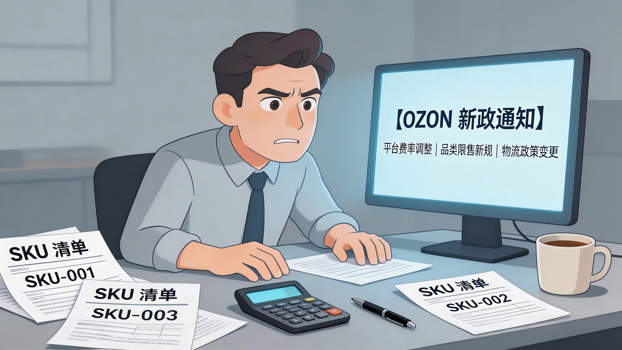 4月6日大限将至！OZON新政深度拆解：物流降本3-4倍，佣金最高涨至55%，卖家如何破局？