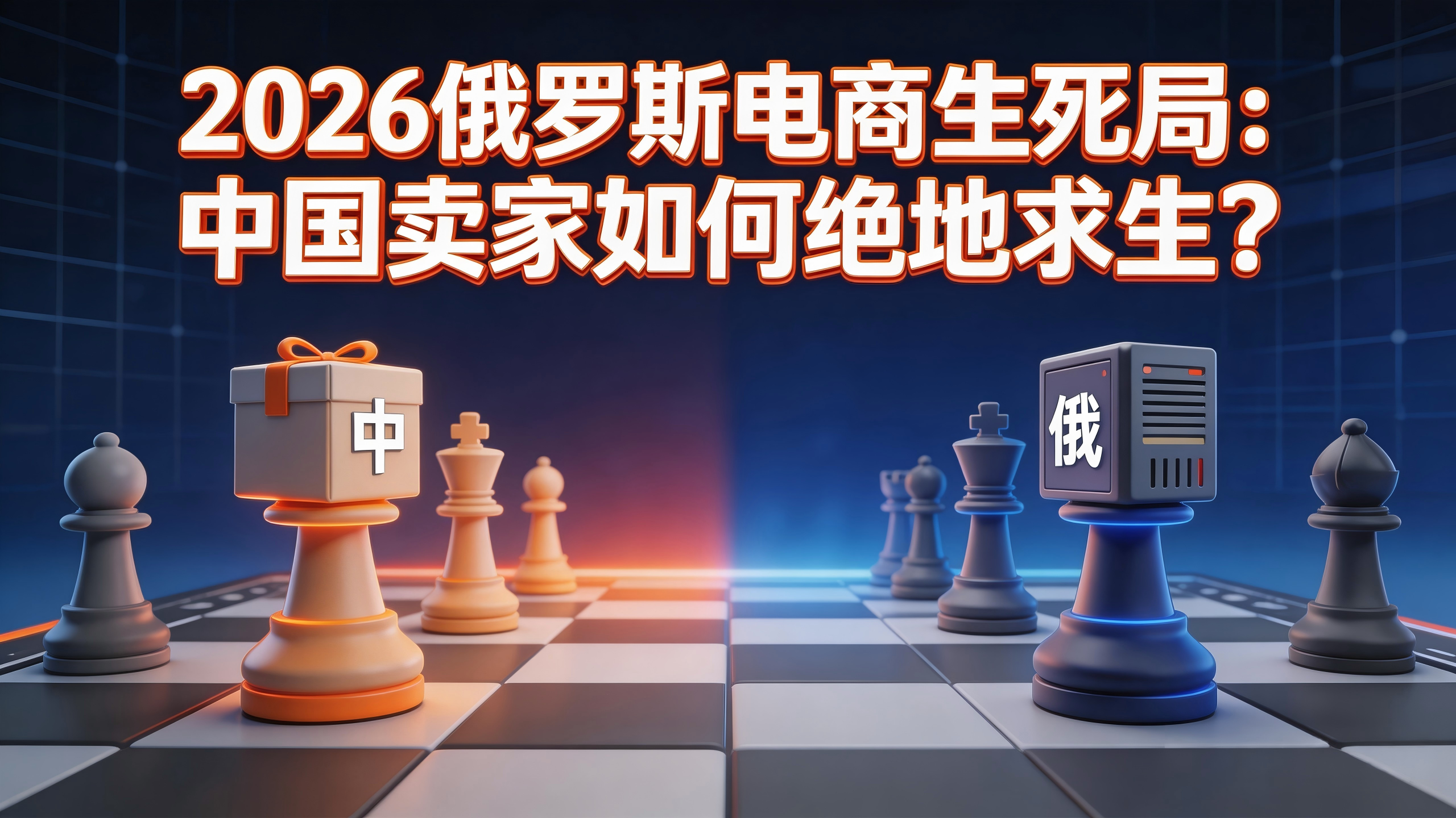 佣金腰斩？合规暴雷？2026俄罗斯电商生死局：4月新政+10月电商法双重绞杀，中国卖家如何绝地求生？