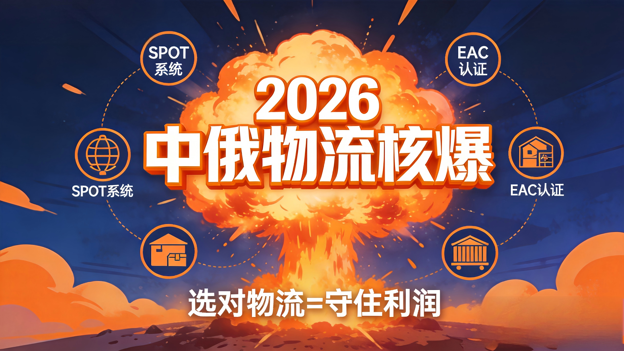 2026中俄物流“核爆”：8大通道生死对比+东线西线终极选择+分仓派送费砍半，选错血亏百万！