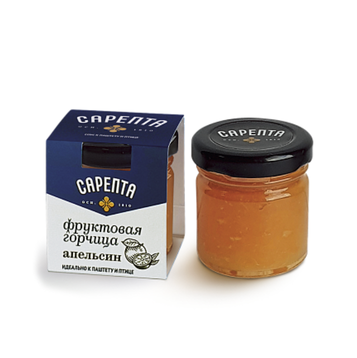 Фруктовая горчица «Апельсин»