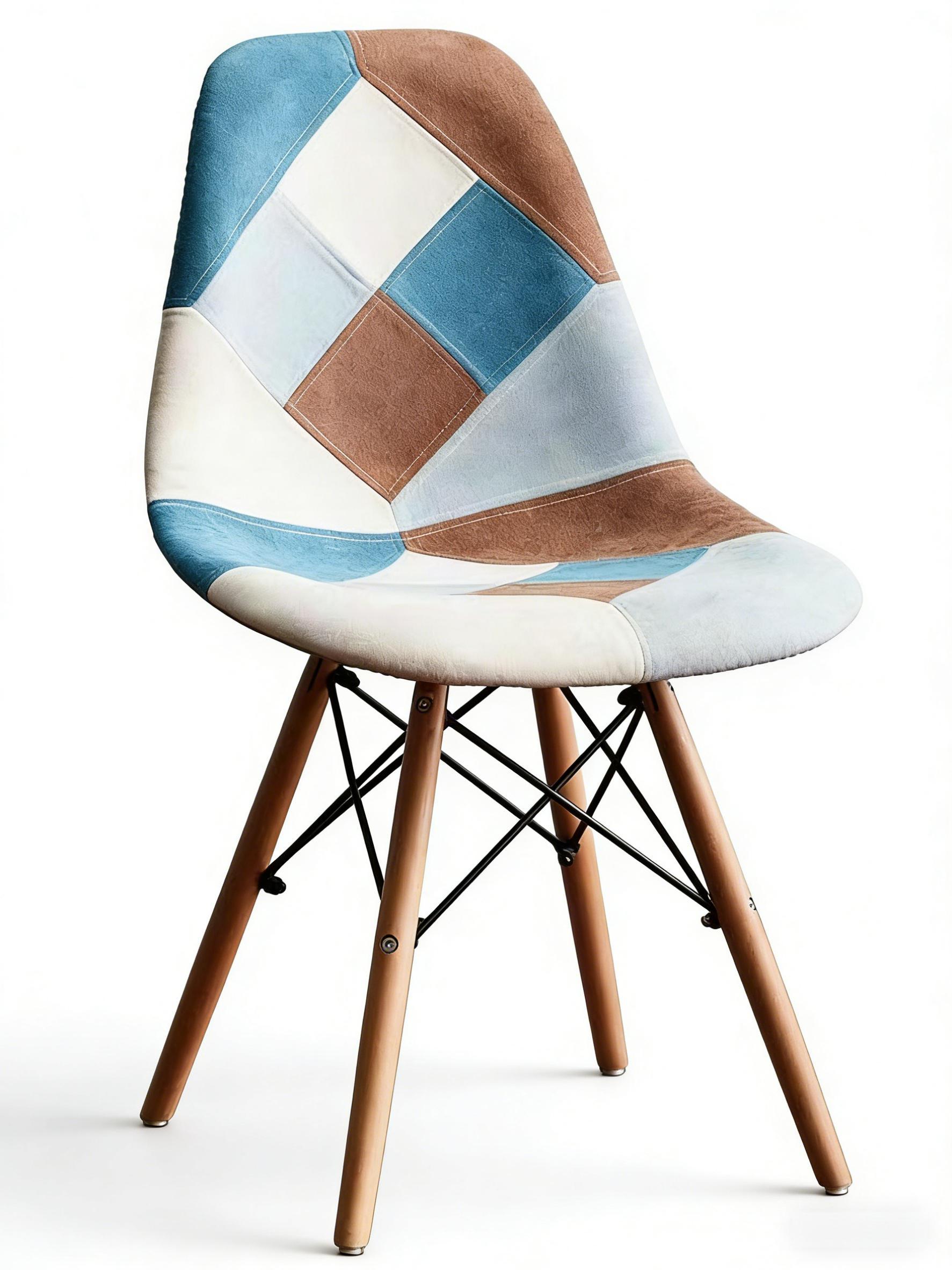 百家包布伊姆斯面椅子蓝色