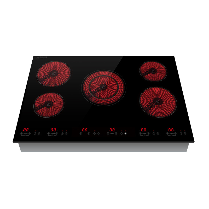 多头电陶炉电磁炉家用嵌入式五头炉