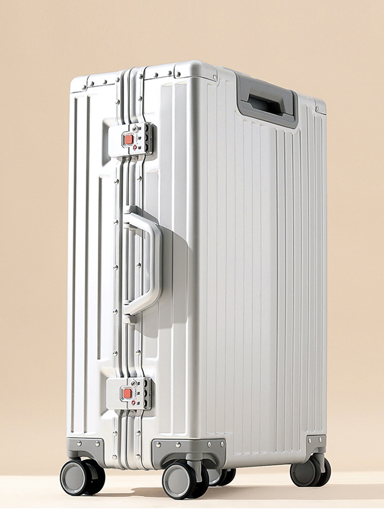 全镁铝合金行李箱28铝框拉杆箱出差旅行箱结实耐用大容量