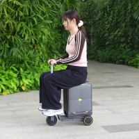 充电可骑行登机20寸大容量智能电动行李箱可拆卸轮智能电动拉杆箱