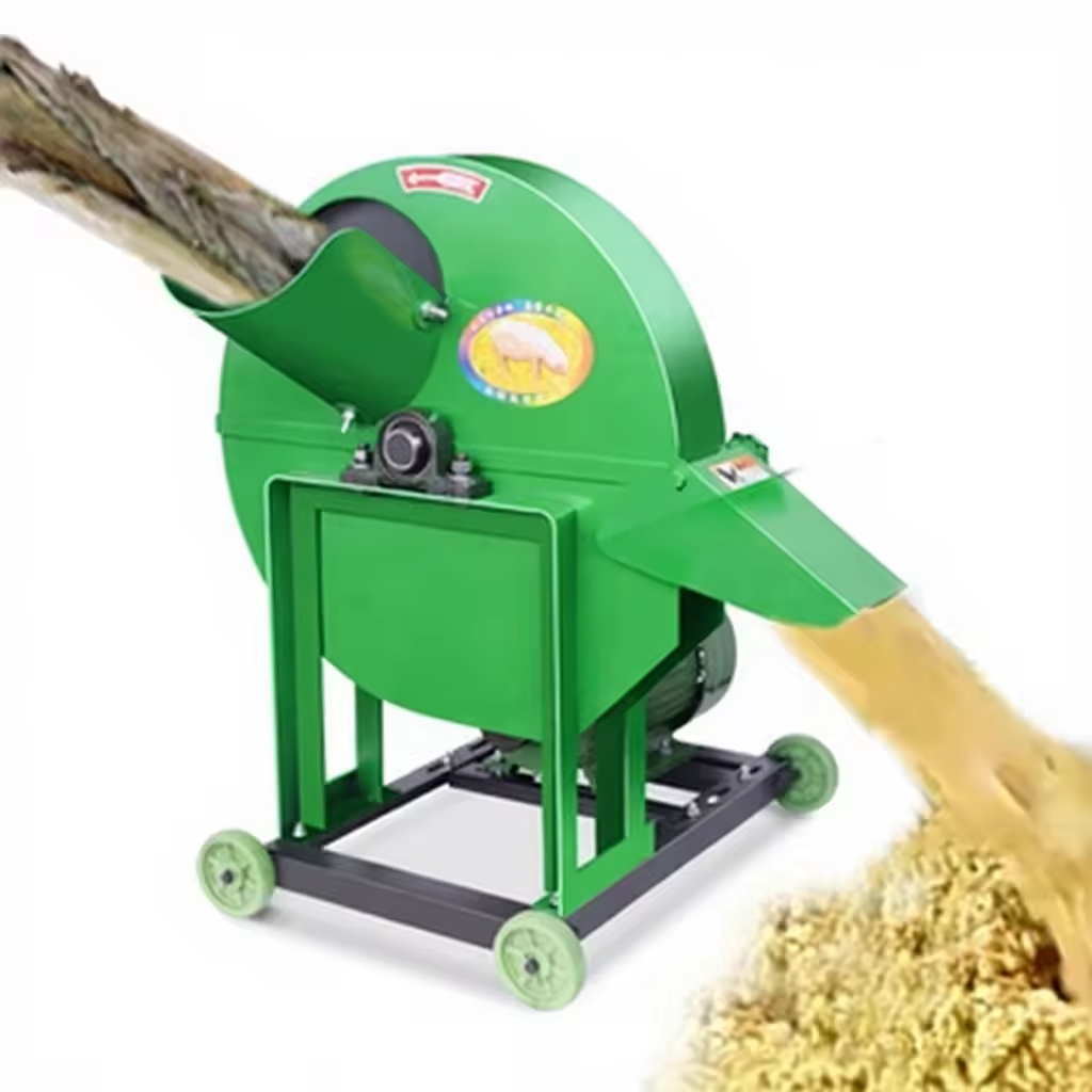 Household agricultural mini gasoline/diesel banana tree shredder banana tree cutting machine