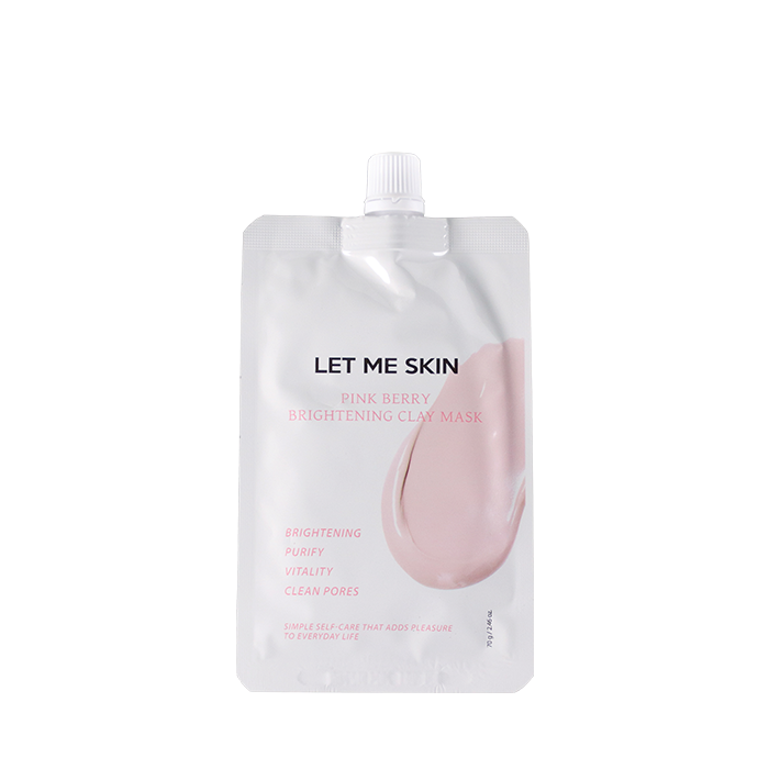 LET ME SKIN Pink Berry Brightening Clay Mask (70g)