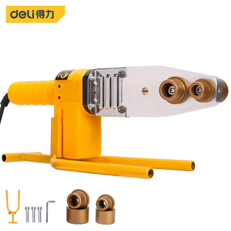 得力32型热熔器水暖管焊接PPR/PE/PD管子熔接机20-25mm家用