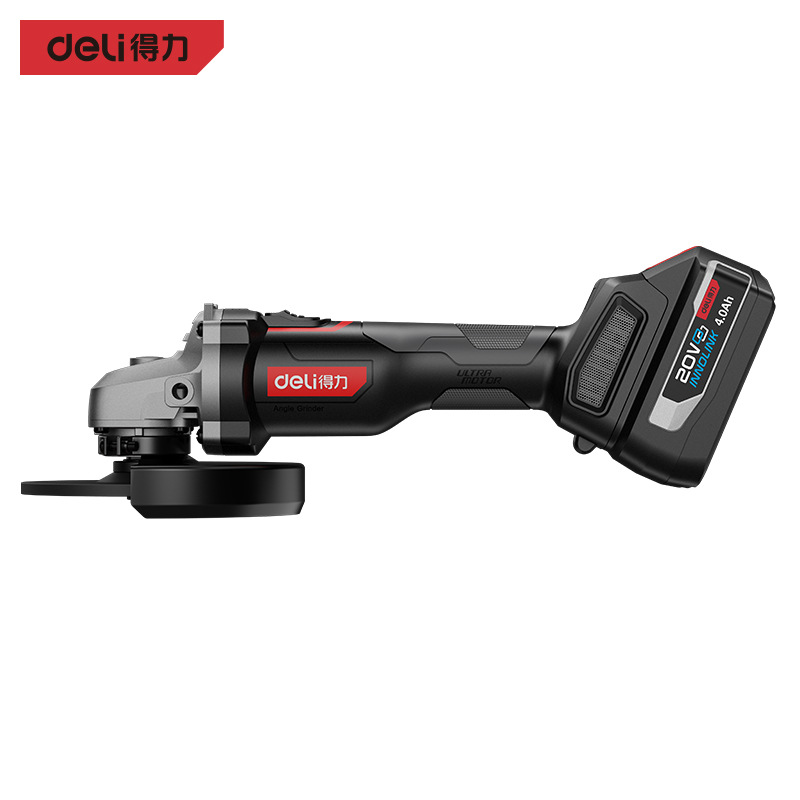 得力工具小型角向磨光机打磨机抛光手磨电动工具多功能切割磨光机