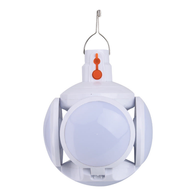 跨境太阳能充电灯泡夜市灯地摊灯2029足球灯LED停电应急泡灯