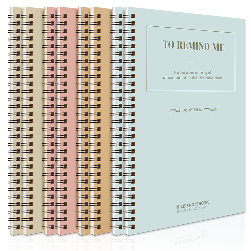 Deli/Deli LB560-01 Spiral Notebook B5 Notebook 60 Student Notebooks Notebook Wholesale