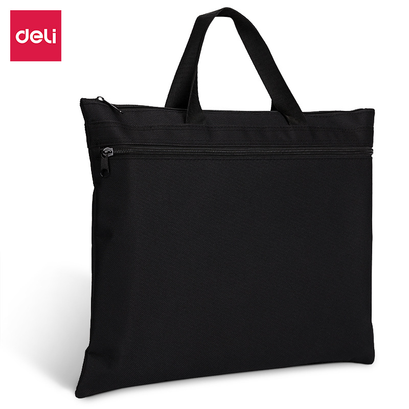 Deli 5840/5845 Portable Briefcase Business Document Bag Handbag Office Computer Bag Logo Printable
