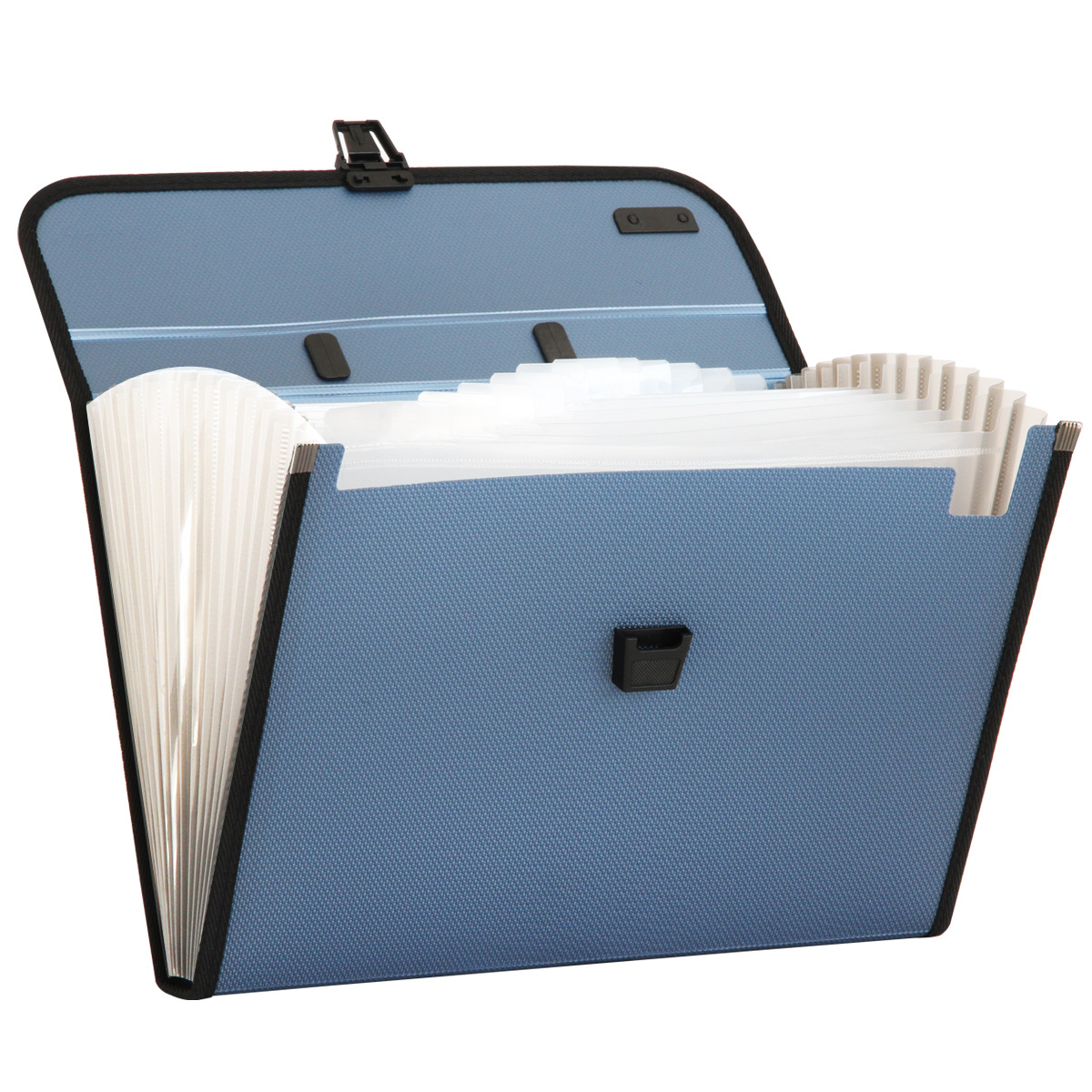 得力5556风琴包13格A4文件夹学生试卷商务文件事务包会议包公文包