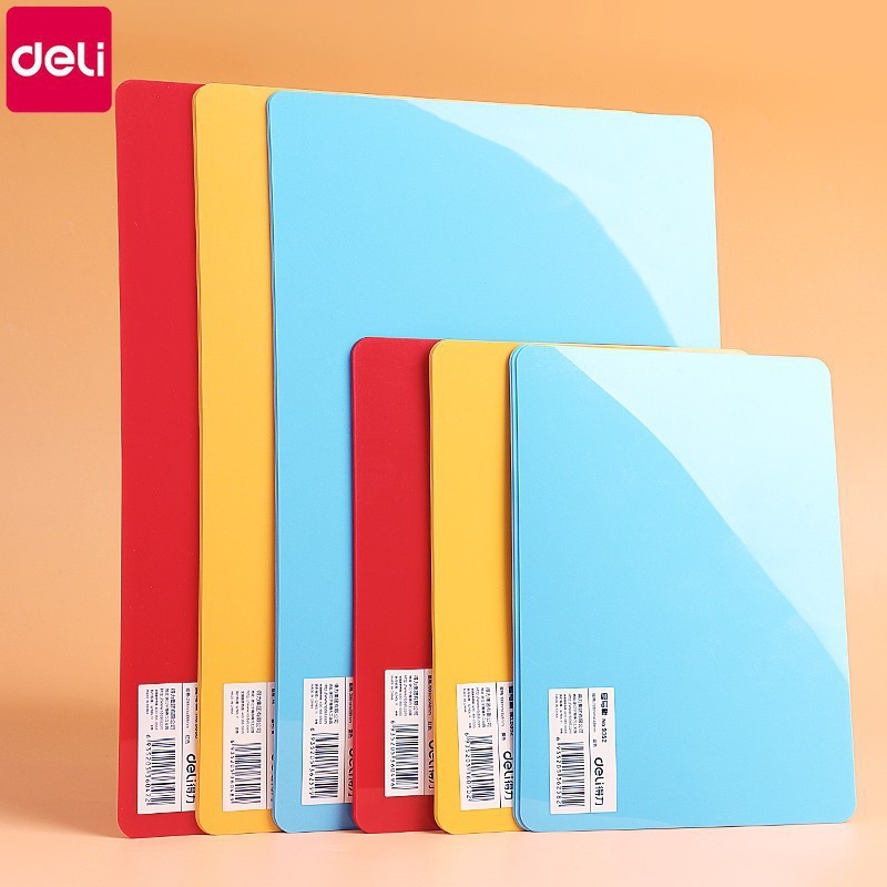 Deli Student Writing Pad A4 Children's Handmade Carbon Board Hard Hand Ledger Special PP Exam Plastic A5 Wholesale