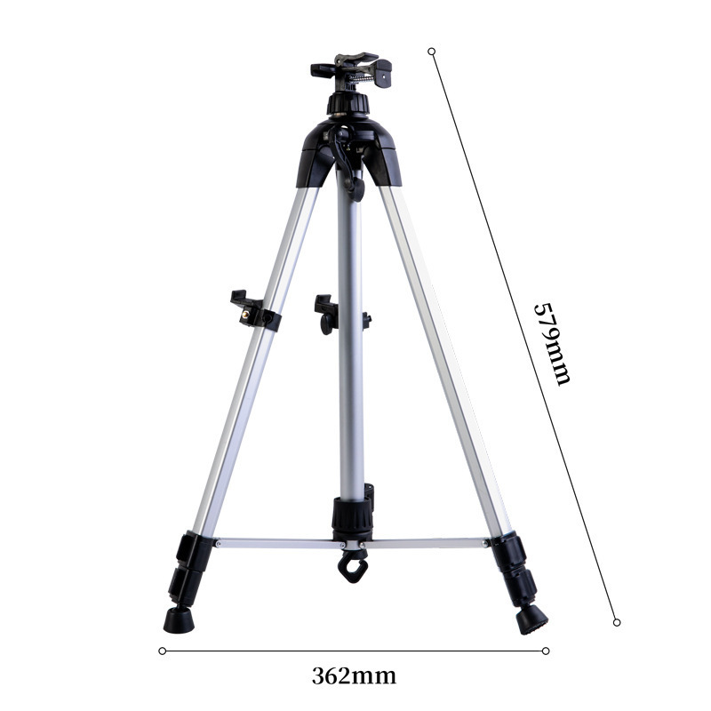 Deli student easel, triangular telescopic aluminum alloy easel, adjustable wooden drawing board, art sketch and sketching bracket