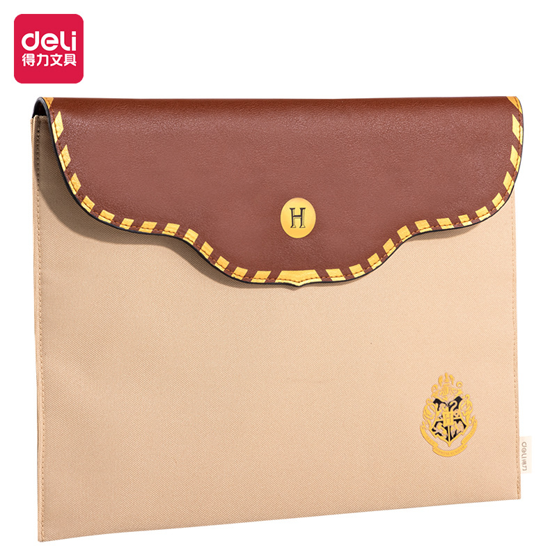 Deli Harry Potter Co branded Briefcase Envelope Business Conference Package File Package Computer Bag Handbag 73159