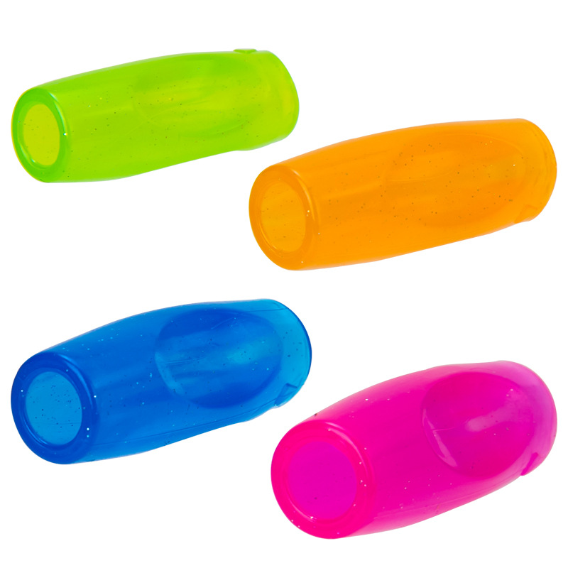 Deli Stationery 0507 Pencil Holder, Pencil Case, Pen Holder, Protective Case, Primary School Student Pen Holder, Cover, 4 Pack