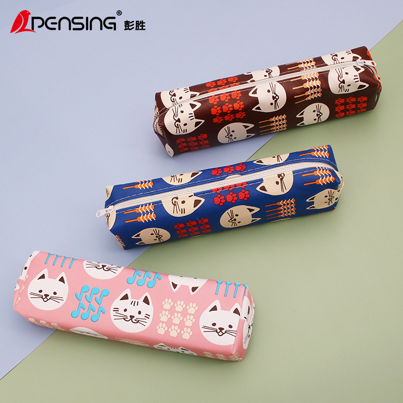 小 学生铅笔袋文具 盒笔袋布艺可爱卡通儿童盒牛津布pencilcase包