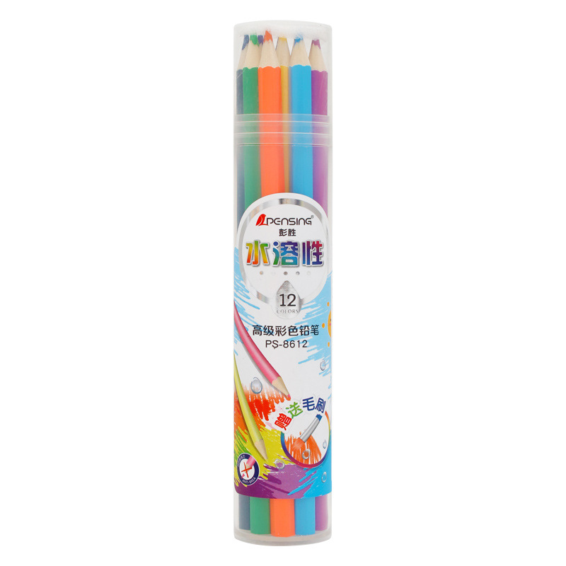 Peng Sheng Can Erase Colorful Pencil, Triangle Rod, Colorful Lead, 48 Colors, 36 Colors, Children and Primary School Students, Graffiti, Painting Pen, Stationery Wholesale
