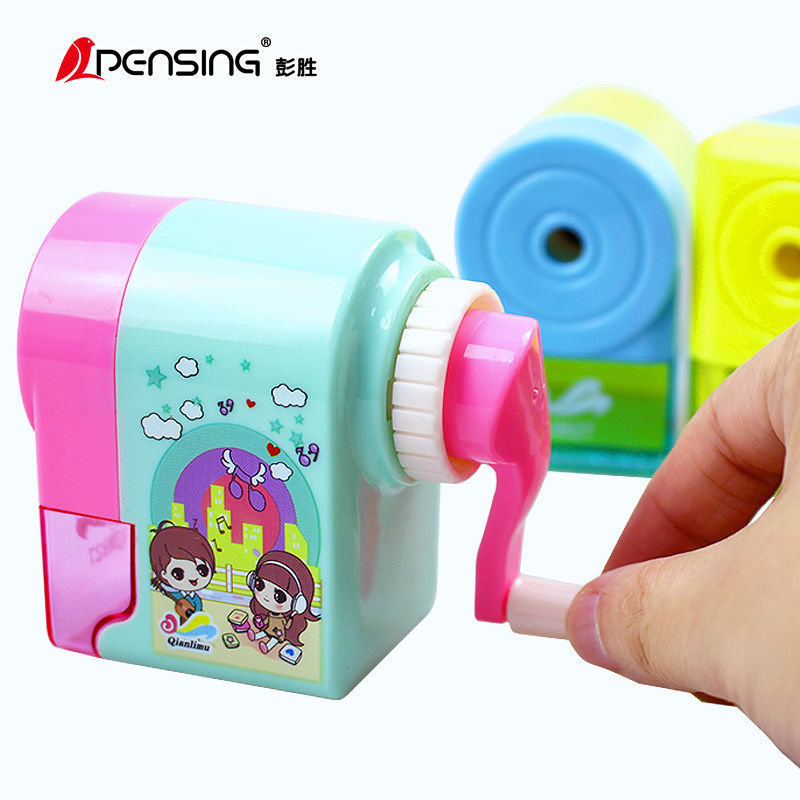 自动进笔削笔器手摇卷笔刀转笔刀小学生儿童铅笔刨削笔机特惠批发