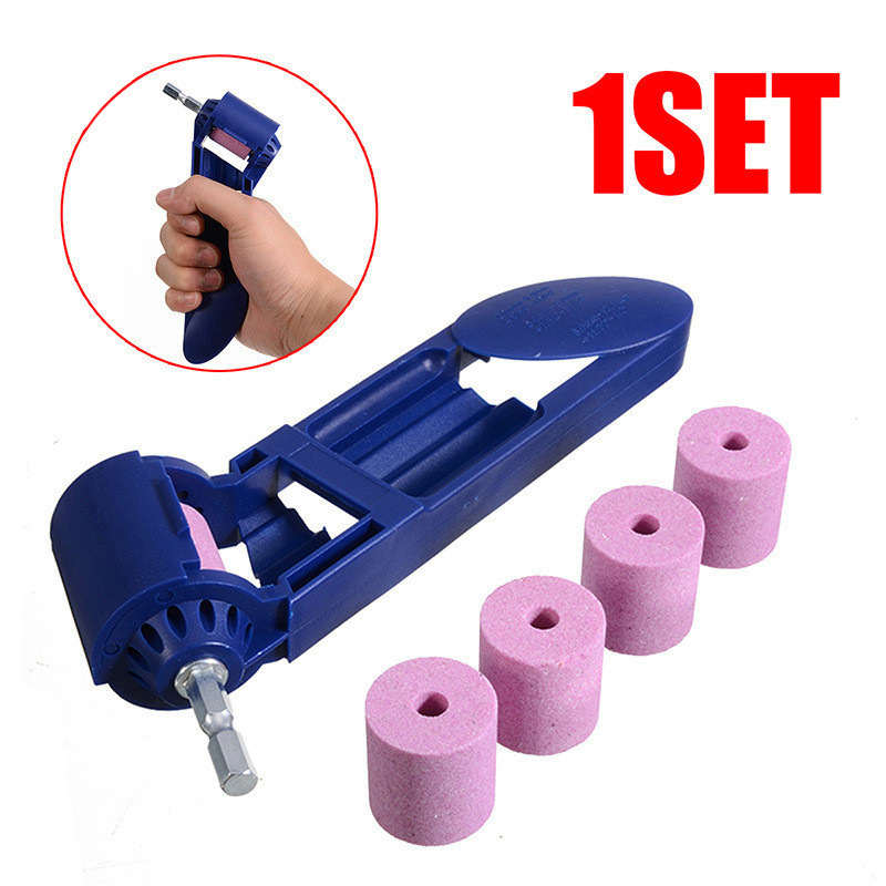 供应便携式磨钻器工具研磨电钻改装砂轮机磨钻头机直柄麻花钻