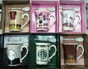 欧式金边手柄咖啡杯 创意高档陶瓷马克杯 广告促销水杯定制LOGO