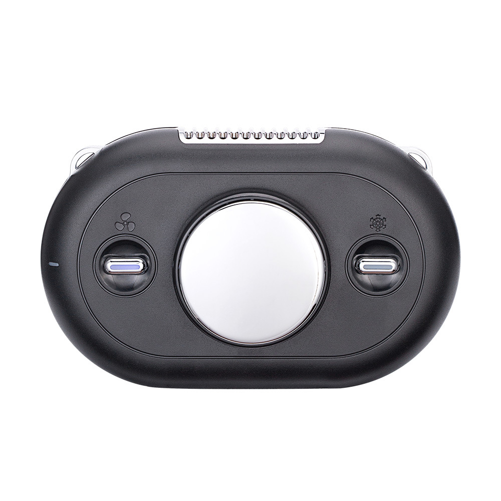 New Mini Refrigeration Hanging Neck Small Fan USB Handheld Cold Pack Cooling Desktop Quick Cooling Pocket Small Fan