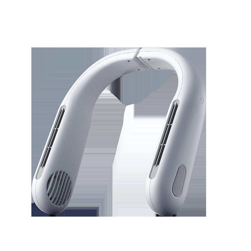 Cross border New Hanging Neck Fan USB Charging Lazy Man Silent Outdoor Sports Portable Student Mini Fan