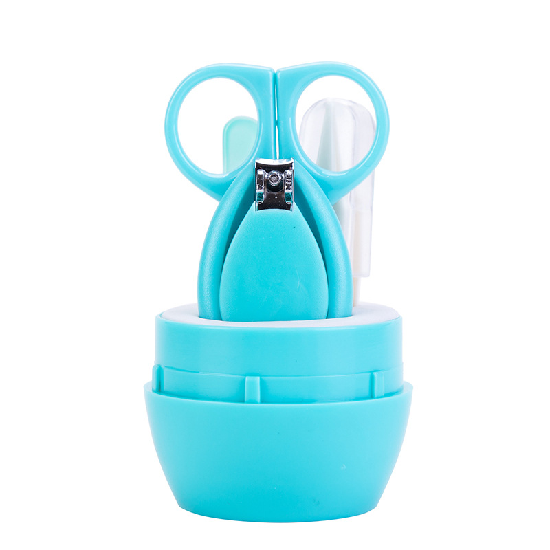 派巴贝特 婴儿指甲剪套装新生儿指甲刀防夹肉指甲钳儿童剪刀71109