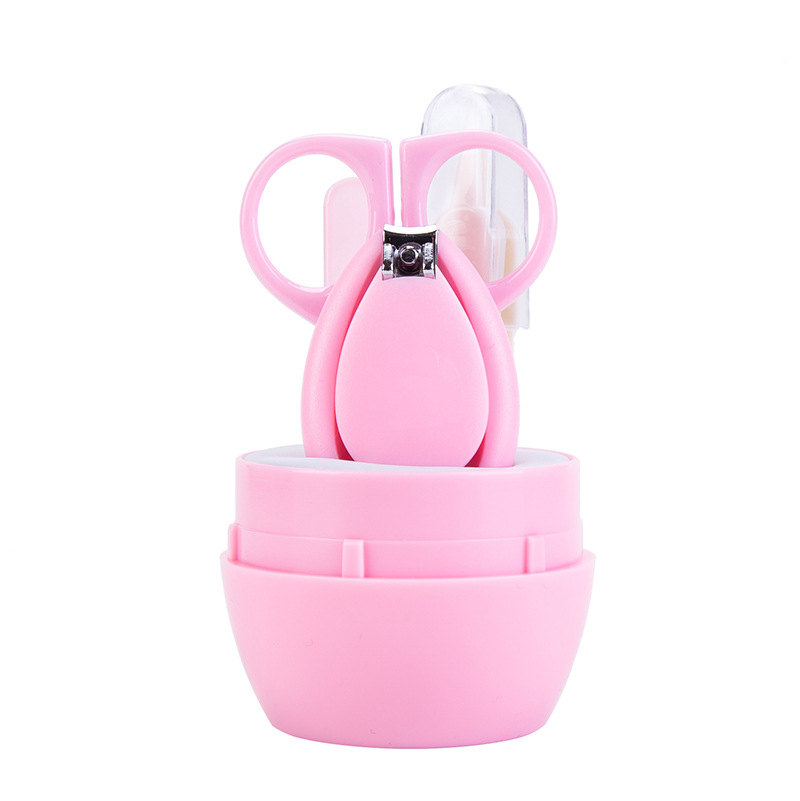 派巴贝特 婴儿指甲剪套装新生儿指甲刀防夹肉指甲钳儿童剪刀71109