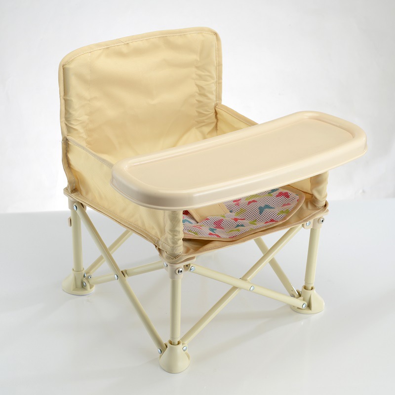 户外折叠椅儿童餐椅多功能沙滩坐凳户外宝宝餐椅可折叠便携靠背
