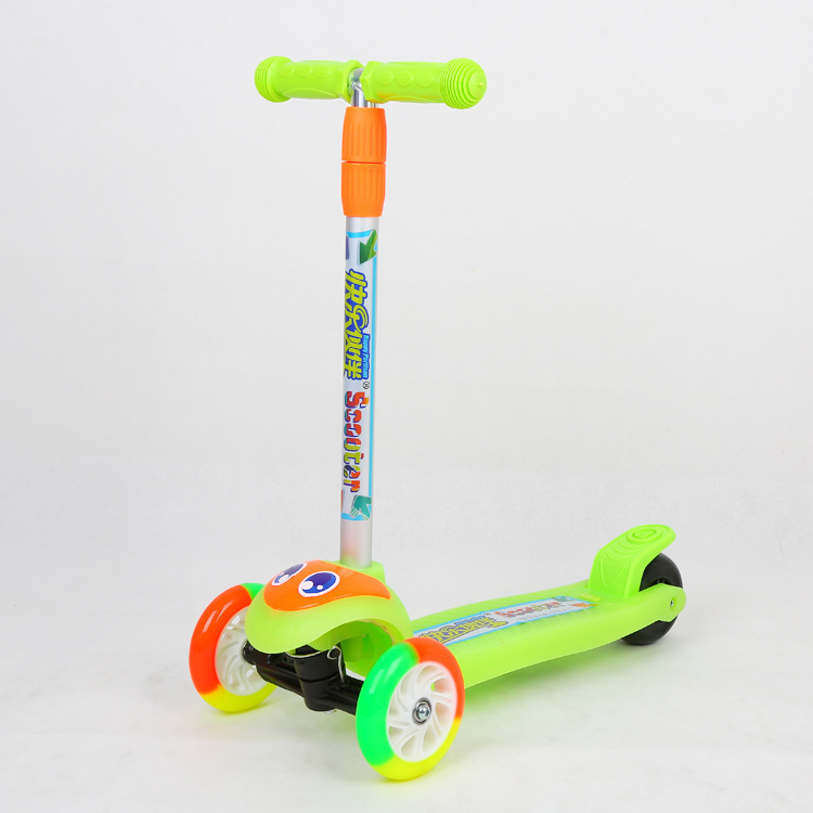 厂家加工定做宝宝滑板车 儿童卡通踏板车三轮溜溜车跨境外贸直供