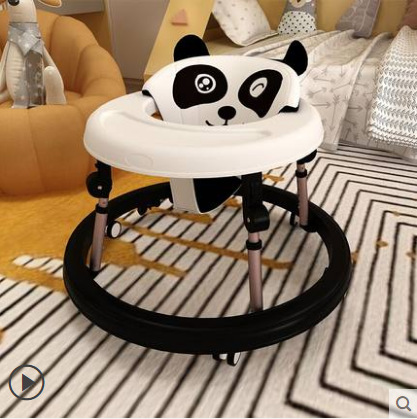 Baby stroller with O-shaped legs and multifunctional anti rollover function, 5-18 months old, can sit, push, and drive children's stroller