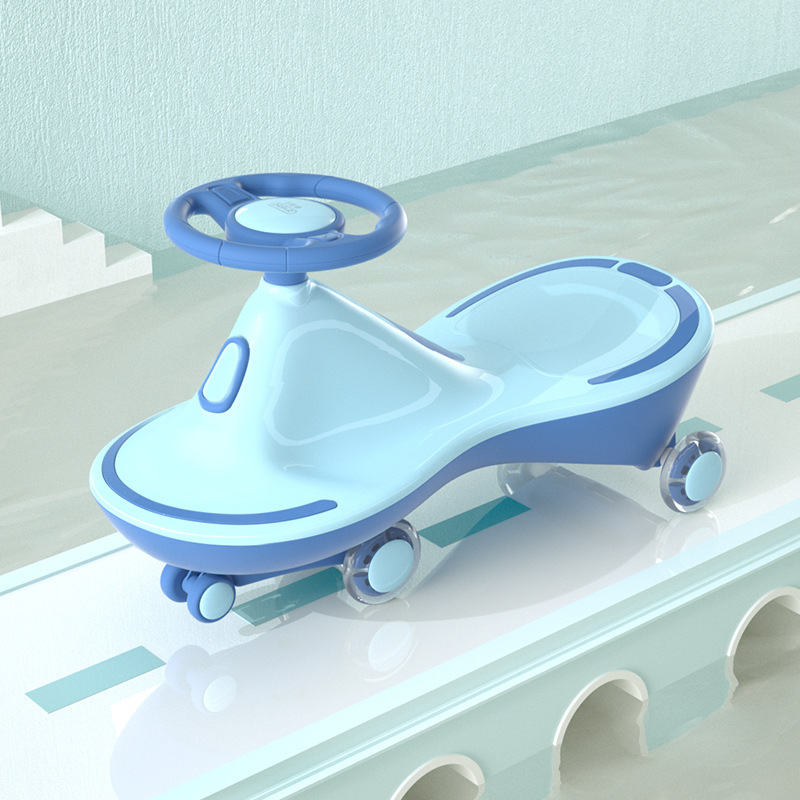 贝恩施儿童扭扭车 宝宝玩具万向轮滑行摇摆车溜溜车运动玩具1-3岁